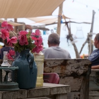 Photo de france - La plage de la Roquille et le Mango's Beach Bar